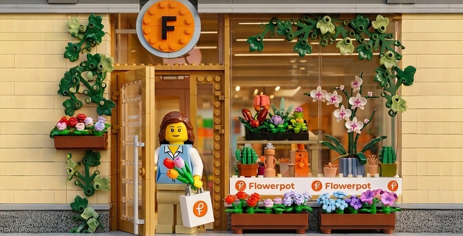 LEGO Botanical і не тільки у Flowerpot