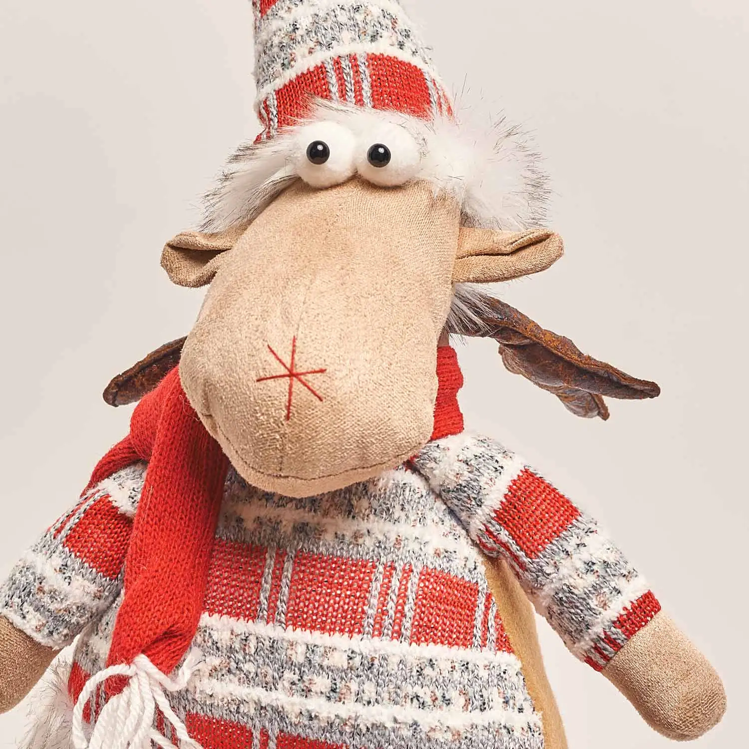 Зображення товару Іграшка новорічна "Оленятко" мікс на телескопічних ніжках, артикул: 53884