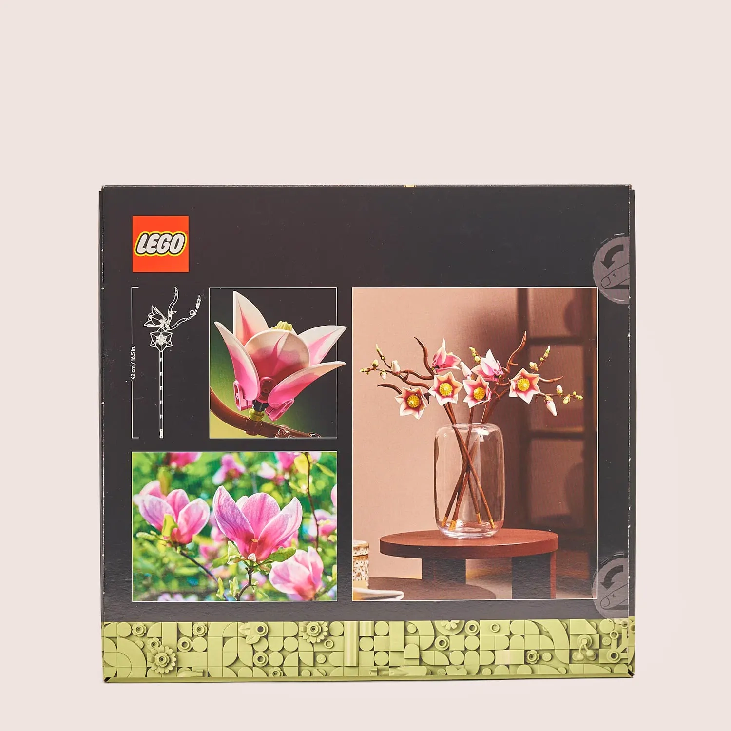 Зображення товару Конструктор LEGO Botanicals Гілки магнолії, артикул: 56961