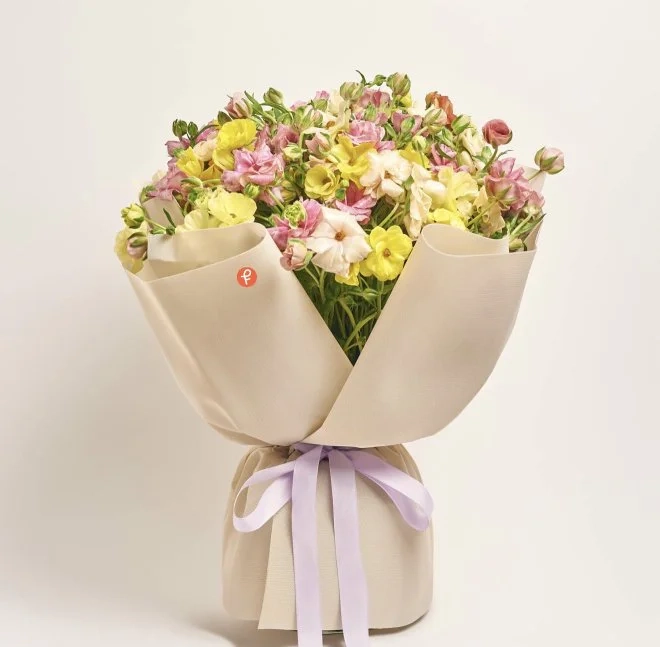 Зображення товару Букет 51 Ранункулюс Батерфляй Мікс F836, артикул: 57559