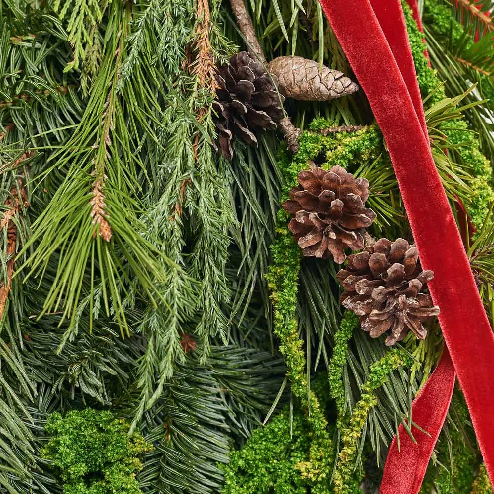 Вінок Новорічний 504, артикул: 54213 Зображення товару Вінок Новорічний 504, артикул: 54213