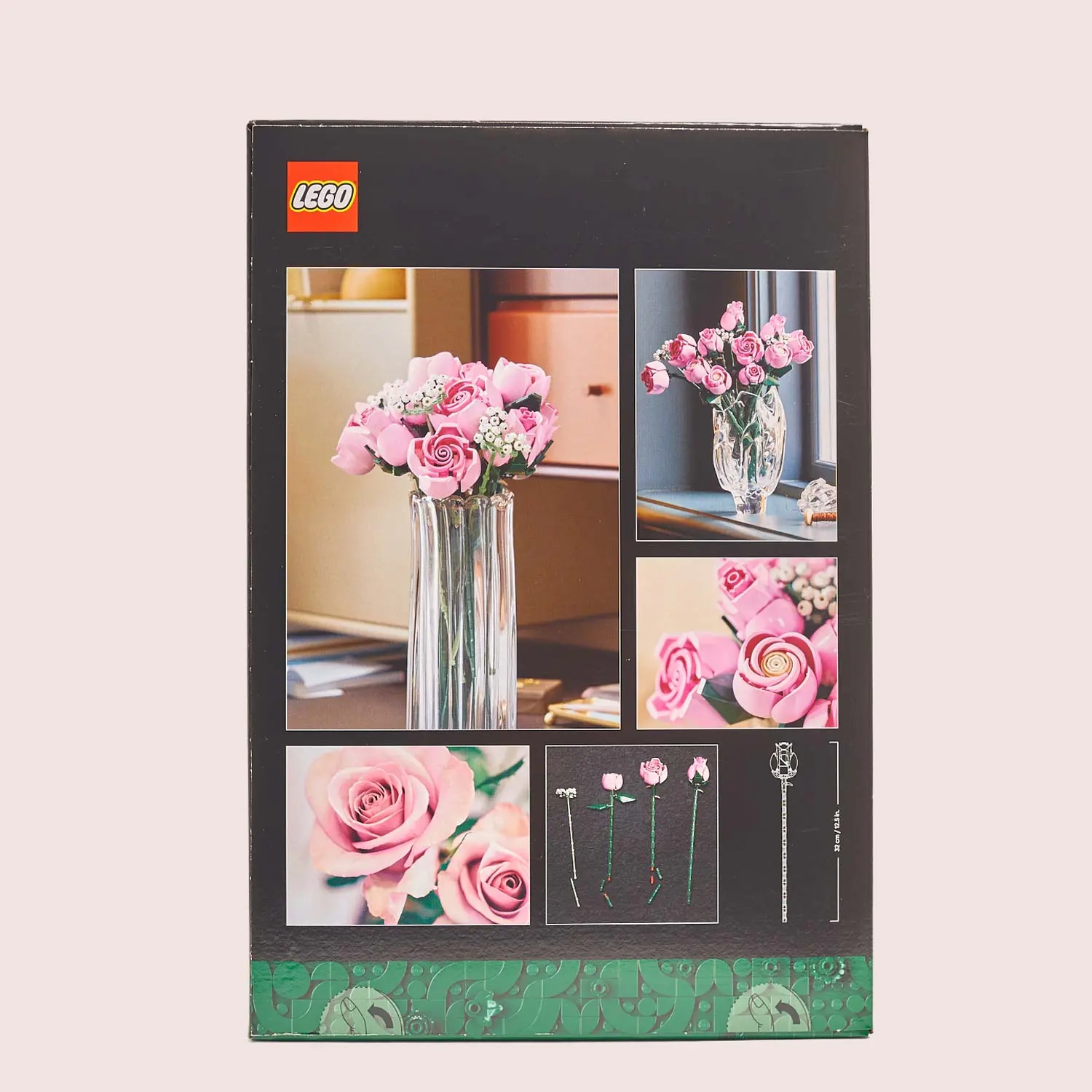 Конструктор LEGO Botanicals Букет рожевих троянд, артикул: 56957 Зображення товару Конструктор LEGO Botanicals Букет рожевих троянд, артикул: 56957