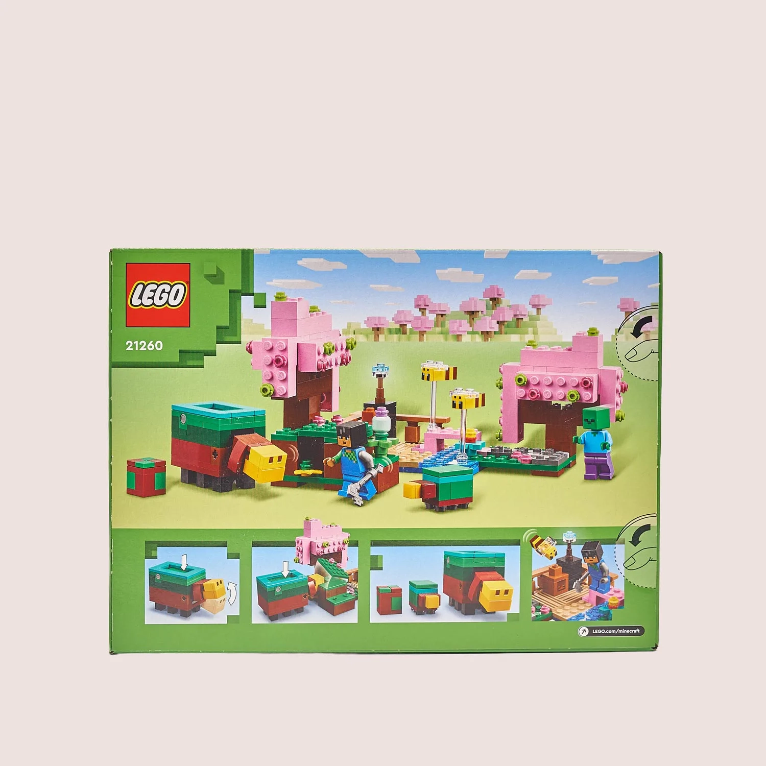 Зображення товару Конструктор LEGO Minecraft Квітучий вишневий сад, артикул: 54636