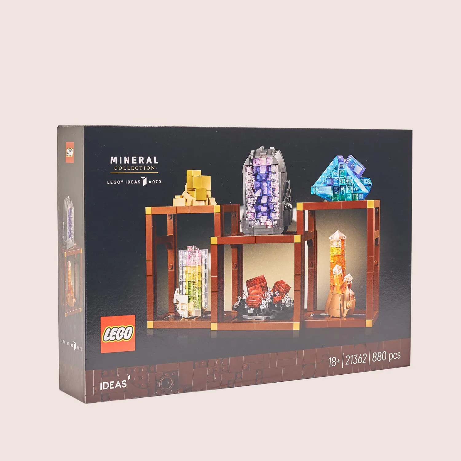 Зображення товару Конструктор LEGO Ideas Колекція мінералів, артикул: 54664