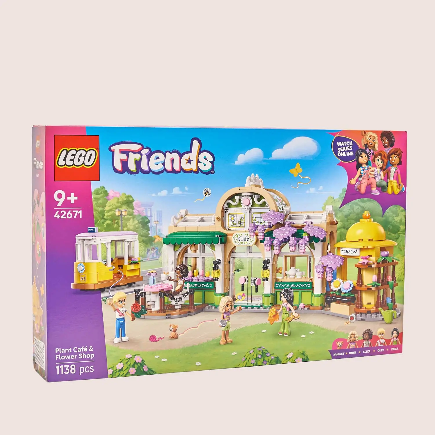 Зображення товару Конструктор LEGO Friends Кав'ярня з рослинами і квіткова крамниця, артикул: 54675