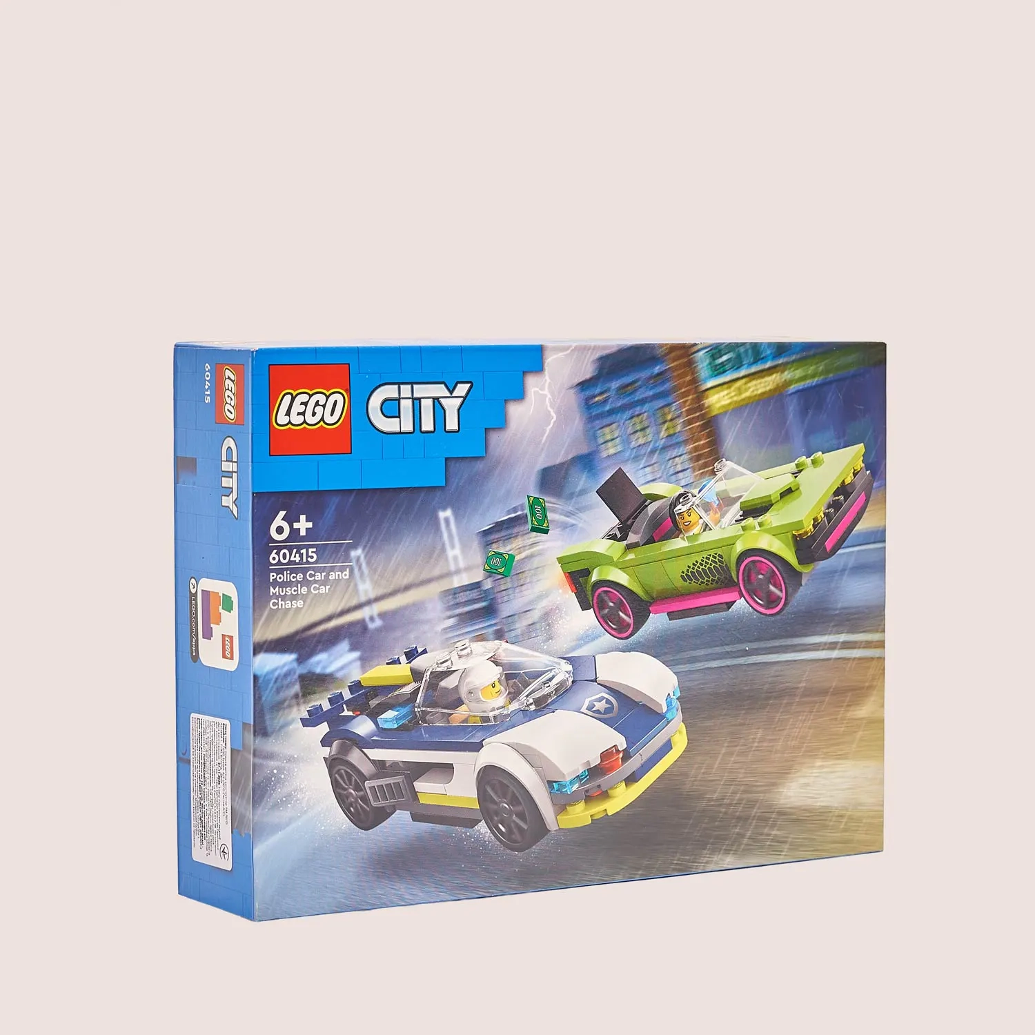 Зображення товару Конструктор LEGO City Переслідування маслкара на поліцейському автомобілі, артикул: 54632