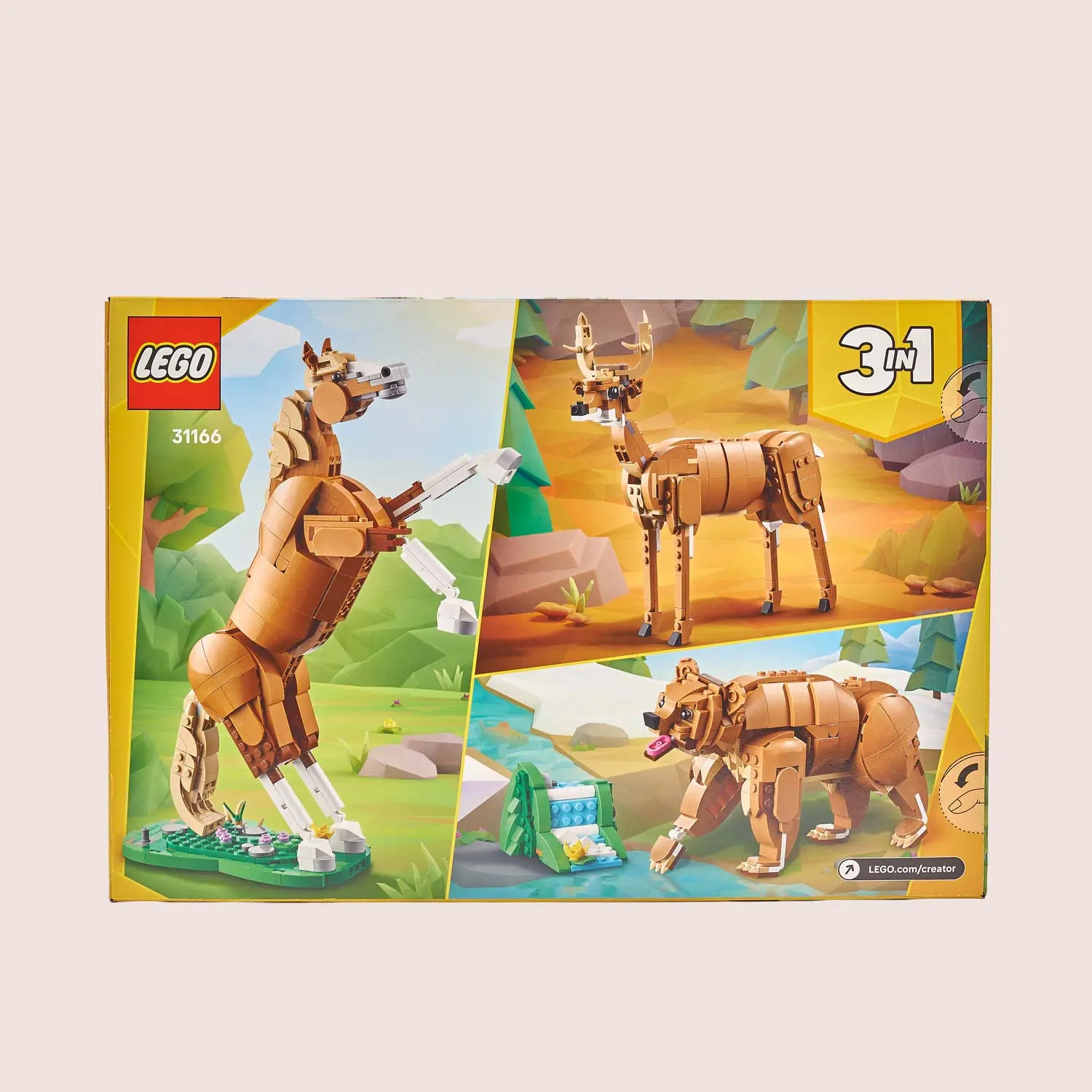 Конструктор LEGO Creator Прекрасний кінь, артикул: 54658 Зображення товару Конструктор LEGO Creator Прекрасний кінь, артикул: 54658