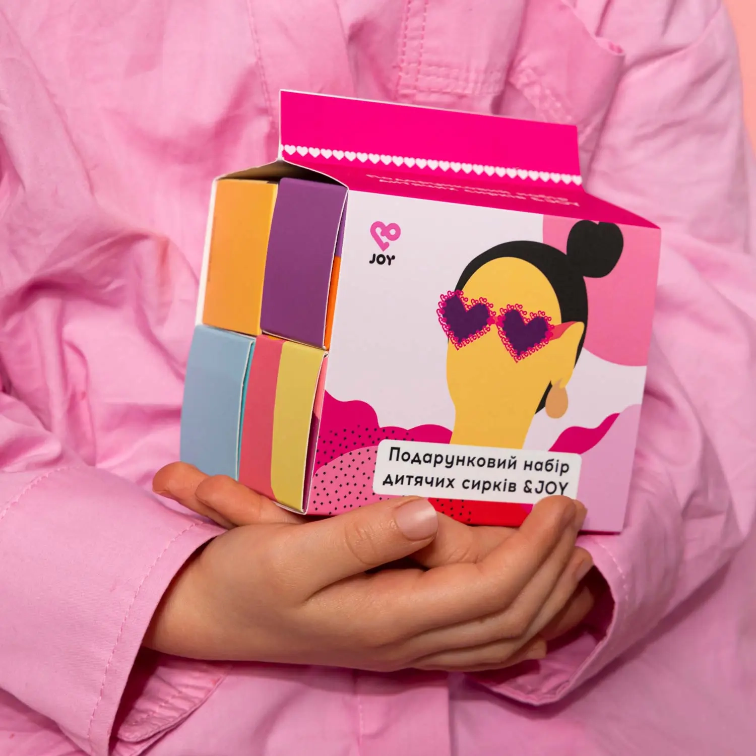 Зображення товару Подарунковий набір дитячих сирків &JOY, артикул: 57066