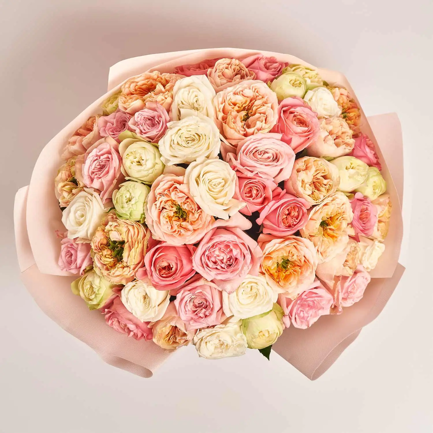 Зображення товару Букет 51 Піоновидна троянда F916, артикул: 55708