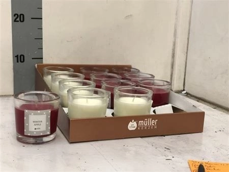 Зображення товару Свічка у прозорому підсвічнику, артикул: 22113