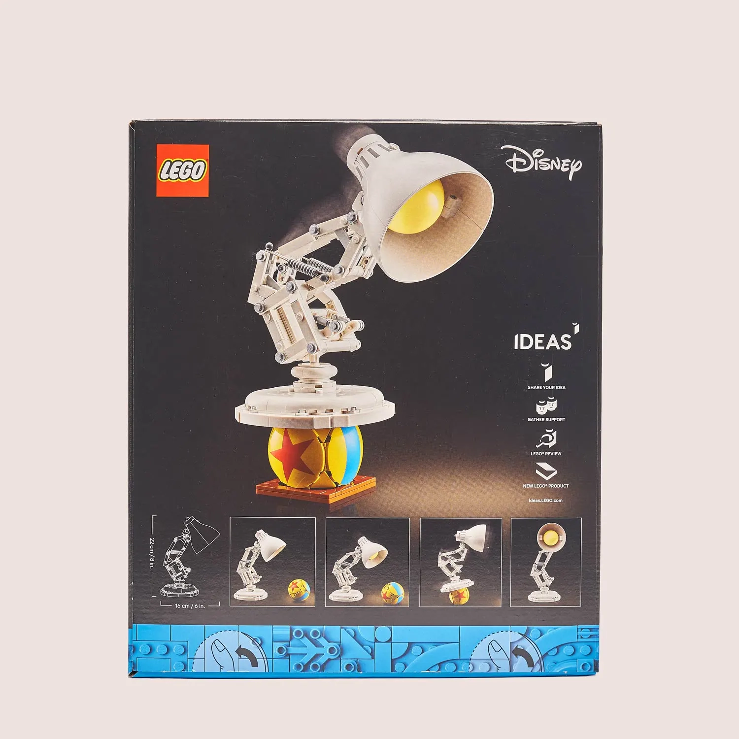 Зображення товару Конструктор LEGO Ideas Disney Pixar Luxo Jr., артикул: 54668