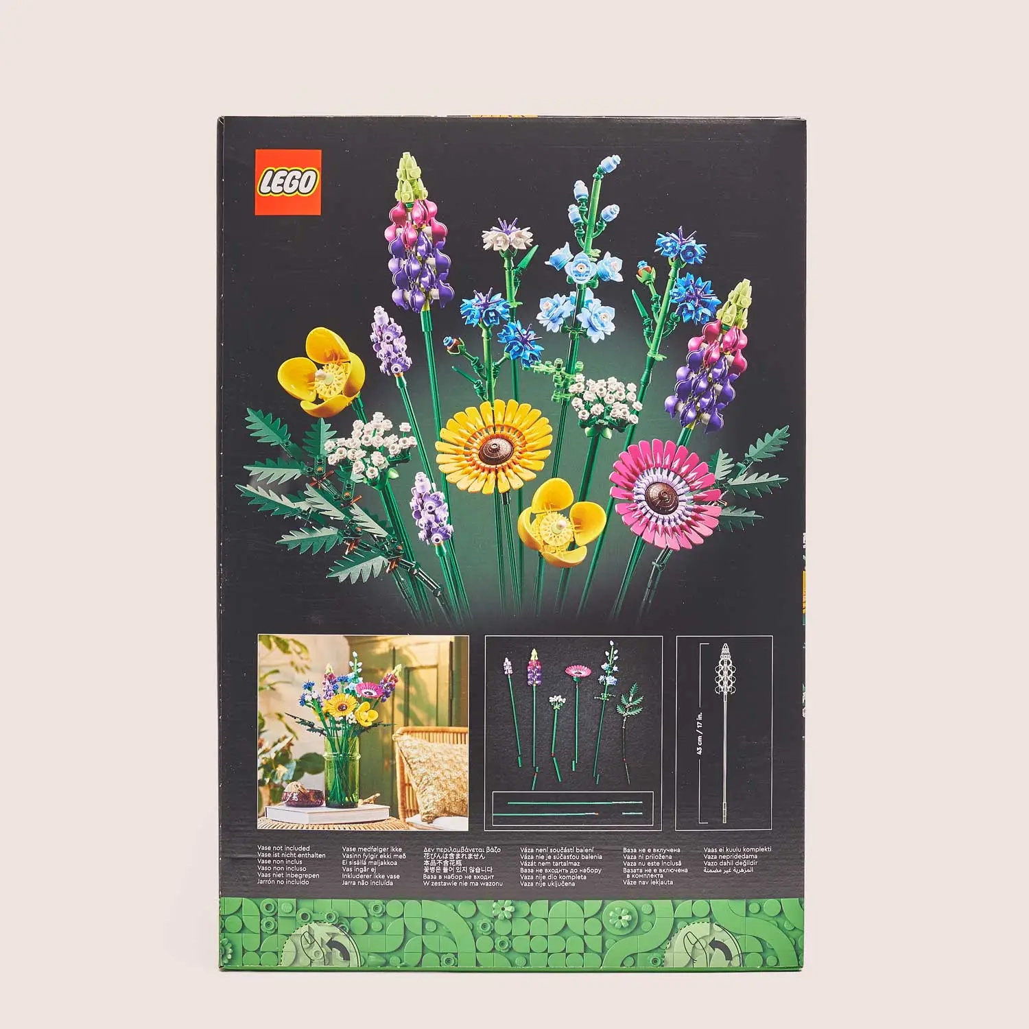 Зображення товару Конструктор LEGO Icons Botanicals Букет польових квітів, артикул: 54661