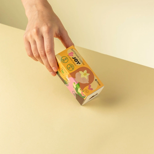 Зображення товару Дитячий сирок &JOY зі смаком ванілі, артикул: 57062