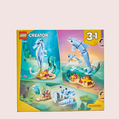 Зображення товару Конструктор LEGO Creator Морські тварини: красиві дельфіни, артикул: 56968