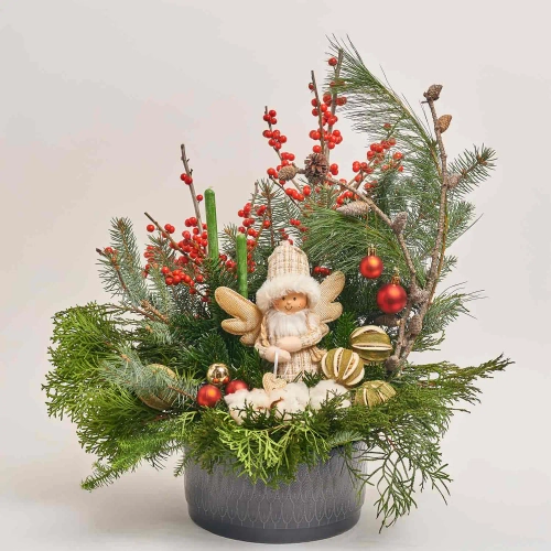 Зображення товару Новорічна композиція 101, артикул: 54707