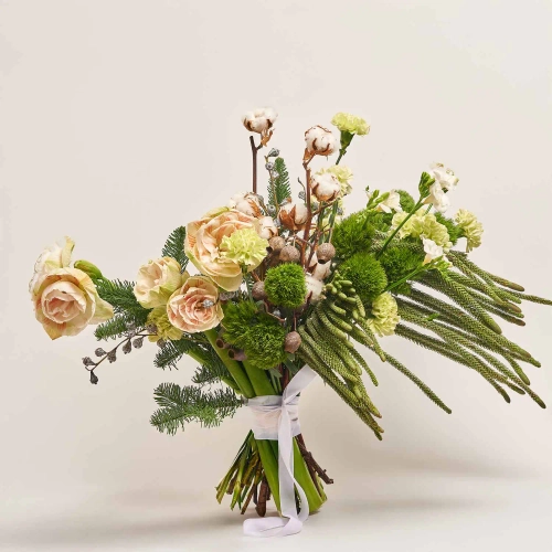 Букет Новорічний 602, артикул: 54193 Зображення товару Букет Новорічний 602, артикул: 54193