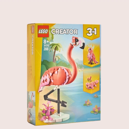 Зображення товару Конструктор LEGO Creator Дикі тварини: рожевий фламінго, артикул: 56964