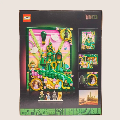 Зображення товару Конструктор LEGO Wicked Смарагдове місто настінний арт, артикул: 54681