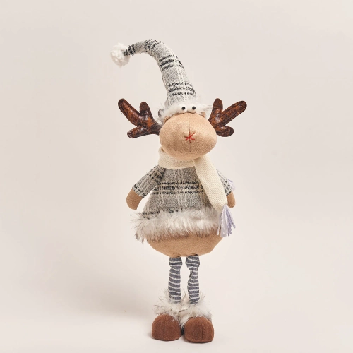 Іграшка новорічна "Оленятко" мікс, артикул: 53883 Зображення товару Іграшка новорічна "Оленятко" мікс, артикул: 53883