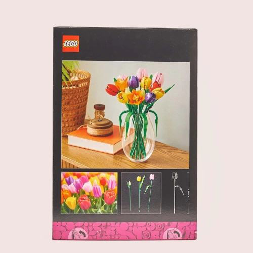 Конструктор LEGO Botanicals Букет тюльпанів, артикул: 56955 Зображення товару Конструктор LEGO Botanicals Букет тюльпанів, артикул: 56955