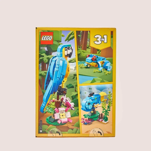 Зображення товару Конструктор LEGO Creator Екзотичний папуга, артикул: 54635
