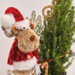 Зображення товару Ялина з декором та іграшка новорічна "Оленятко" Сет 511, артикул: 54578