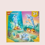Зображення товару Конструктор LEGO Creator Морські тварини: красиві дельфіни, артикул: 56968