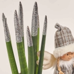 Зображення товару Сансевієрія в керамічному кашпо та новорічна іграшка «Ангел» Сет 515, артикул: 54582