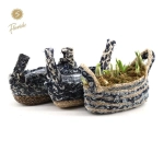 Зображення товару Нарцис Тет-а-Тет у плет. кашпо, артикул: 56676