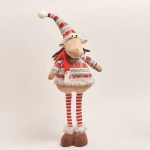 Зображення товару Іграшка новорічна "Оленятко" мікс на телескопічних ніжках, артикул: 53884